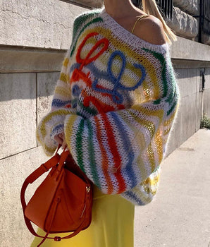 Oversized neule