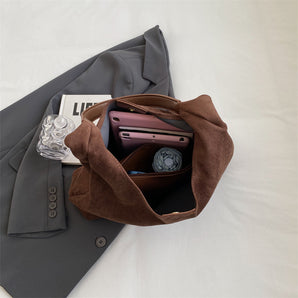 Suede olkalaukku