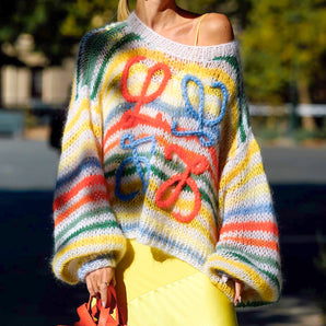 Oversized neule